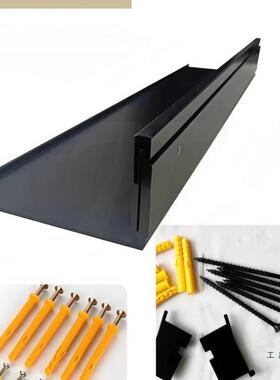 铝合金层板置架物架誉金轻奢壁挂式属隔板收纳架CIG荣墙展示简约