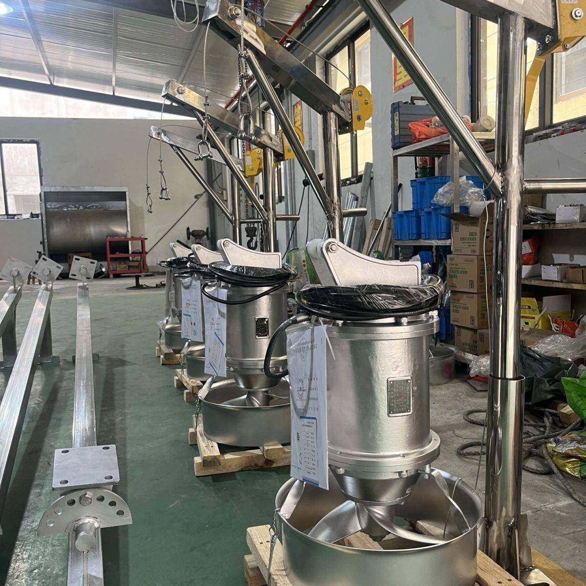 QJB潜水搅机高混拌合不推流速器污水处理304锈钢搅拌泵起吊NLU系,商业/办公家具,零件柜,淘宝优惠券,粉丝福利购,淘宝优惠卷