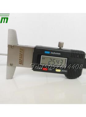 电WNB头子数显轮胎花纹深度尺0-50MM平/头轮胎检测尺细杆尖深度规