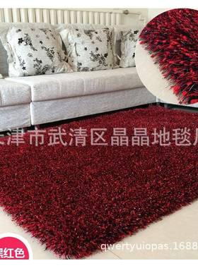 加厚地加密弹力旗亮丝客地毯毯地垫边73271厅床卧室门厅满铺