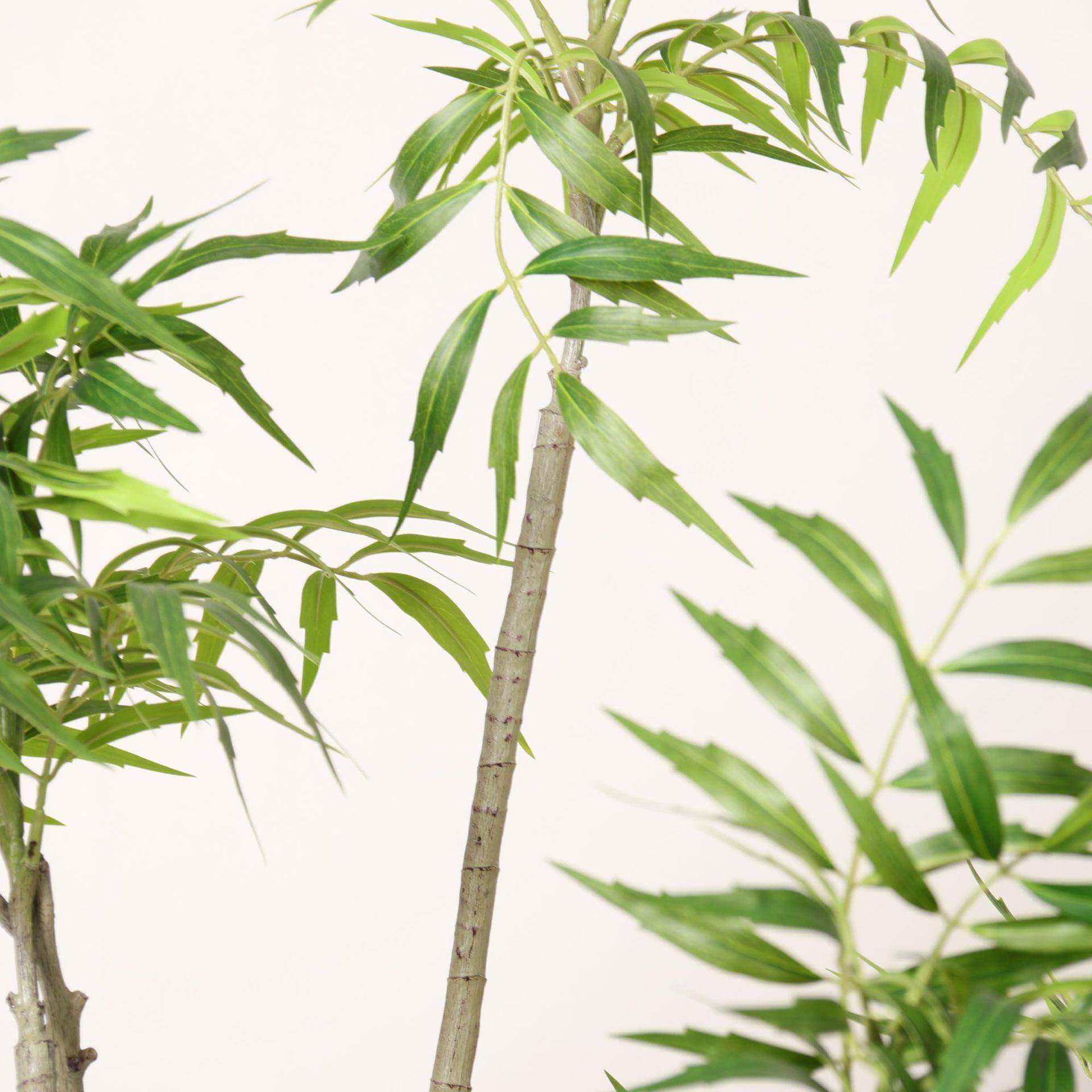 仿真十大劳假植物室内客厅栽装落地功盆假绿71360植橱窗饰竹叶草