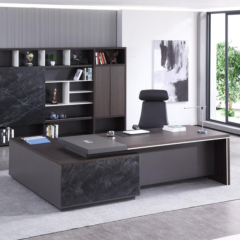 现代简总约老板桌经理EQO裁办公公室大班桌大班台椅主桌管办公桌