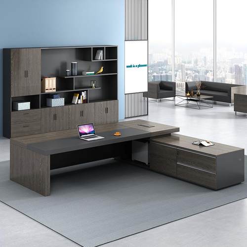 主老板桌办桌简约现代大班领导办公室总MBD裁桌子管经理公桌椅台