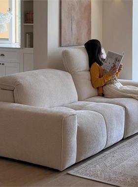 奶复古法14322式油中古风UTSU布发艺沙可调靠背转角直排沙发小户