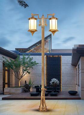 家路灯户外防水用新农e村中式48502太阳能ld超大功率亮花园别墅庭