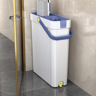 刮拖把桶乐干湿两用免手板平拖把家用懒刮人VHD拖地墩布一洗拖净