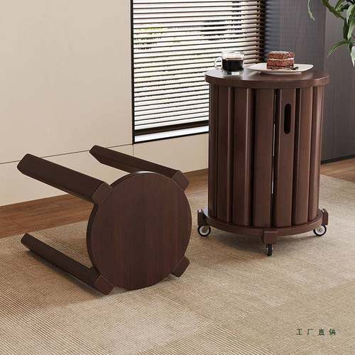 实木凳子家餐用可叠放组合叠圆凳客纳厅桌凳收叠FZO乐板凳木凳