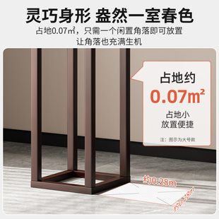 花架子客厅落地式置物架阳台花盆架悬挂多肉架子窗台花盆挂架木架