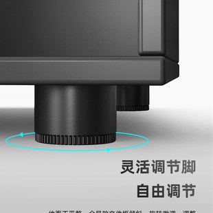 捷奥W8办公室文件柜收纳矮柜储物资料柜档案柜木质带锁办公小柜子