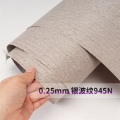 科技银波纹945N灰色西装 布料纹理木皮