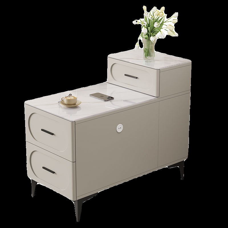 沙发边柜侧边柜客厅家用移动茶水柜轻奢高级边几置物架茶几小桌子