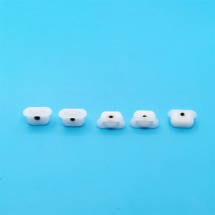 商用冰箱配件岛柜白色小滑轮海鲜柜平面玻璃移门轮子冻品柜塑料轮