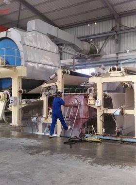 废纸回收1092mm生活用纸造纸机卫生纸餐巾纸原纸造纸机全套服务