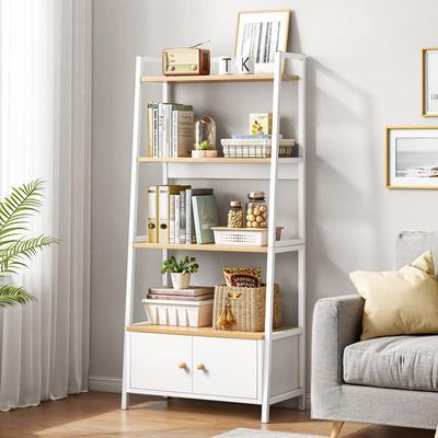 卧置物架室收纳层架客厅梯形落地靠墙铁G135D艺展示储多物柜书架