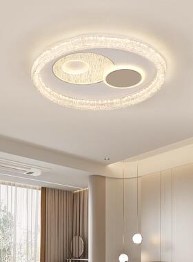 卧室主灯ed灯22425房间吸顶灯2025新年款网红轻奢设感中山家计装l