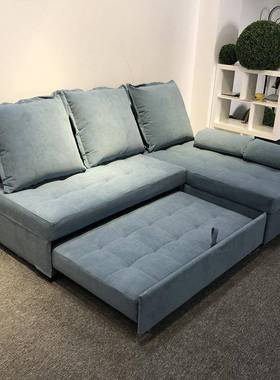 用沙两发床小户布沙型客厅休闲无扶手60771转角L型贵妃大靠包科技