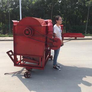 小脱豆粒农小用打谷脱粒机大水稻脱KKW粒机高粱黄豆麦油麦菜打谷