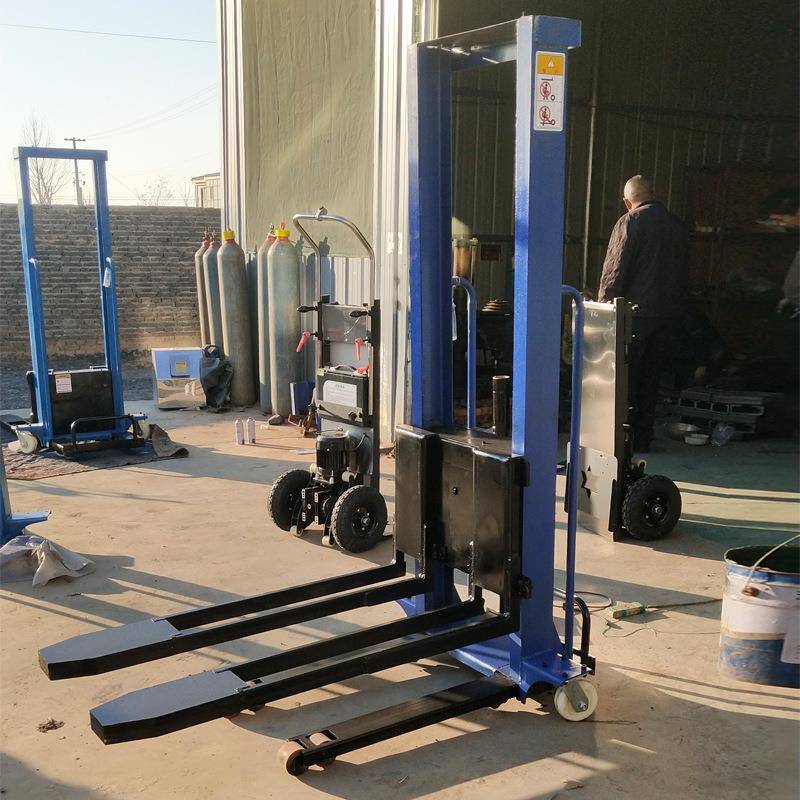 电动随车叉车上货下252全自1动升降手堆推便携式高吨升高搬运装卸