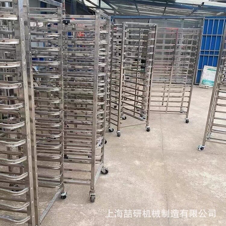 加厚不锈钢多层烤盘推车