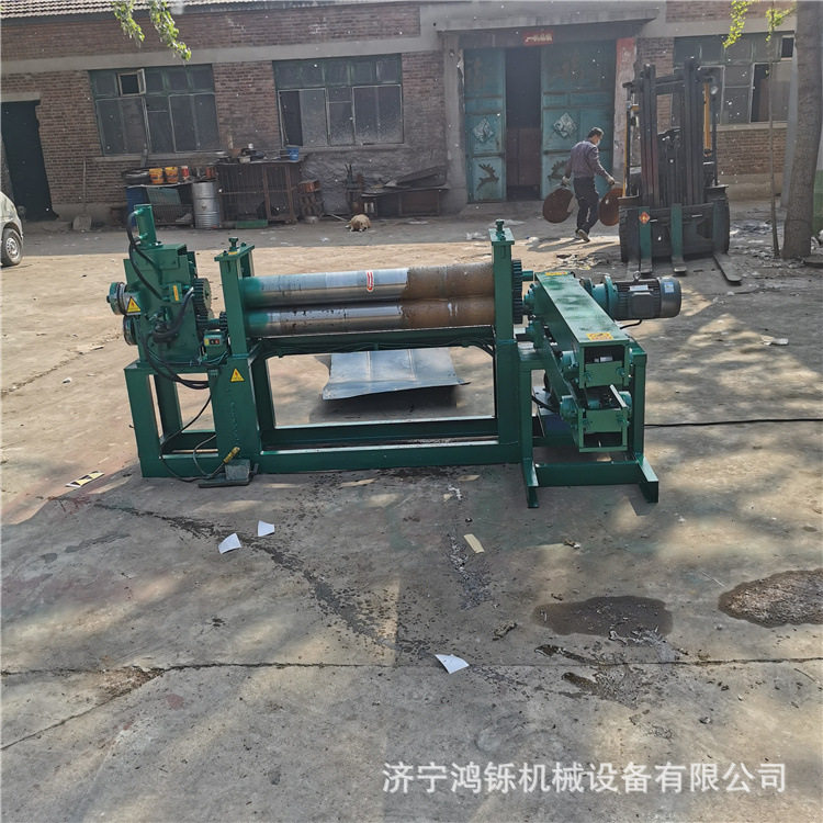 液压三合一油桶切割压平机