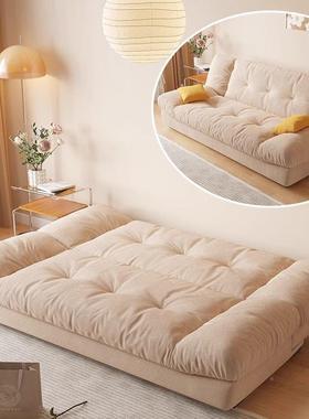 云朵两用可折沙发功多客厅能小户型57015沙发床一体两用奶油风叠