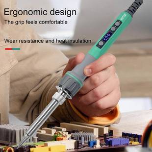电铁电焊家用维修工 显调温恒温电烙铁套笔装 122880 250W内热数式