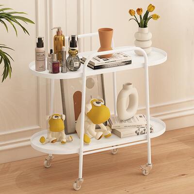 铁艺沙发几可移动边简易轻奢风奶油几客厅家用小77761茶推车置物