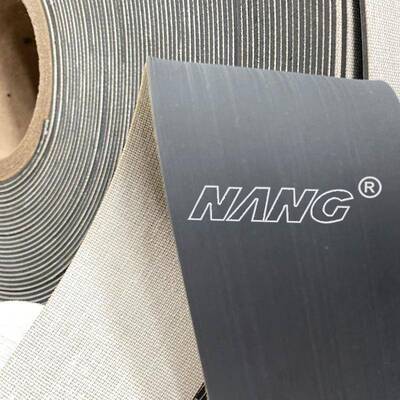 工粘厂直供验布机灰色光面包辊带自绿绒带粒面点辊筒皮圆防滑3114