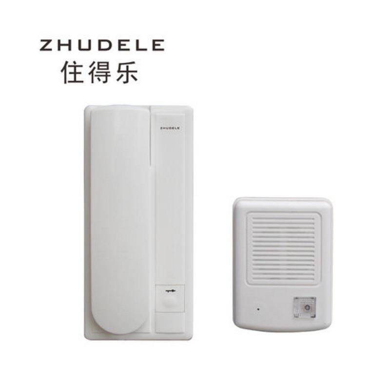 D住得乐开非可视楼宇对讲单户锁对ZDL-3208讲门铃电控开门ZL-3208