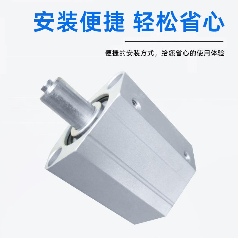 SMC动型CQ2B25*2薄型气缸可调小型气薄型气缸CQ2B25X20-S-0直2厂