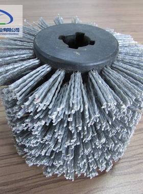 厂生产磨丝料丝抛光轮钝化ISJ轮家刷磨料轮刷纺织机械工业毛刷