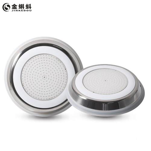 新款LED不锈JKD-YC30钢全灌水胶壁挂泳式灯七池彩无线遥控下照明