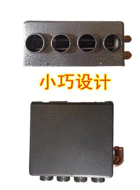 微型货IHN散车暖风机暖器V水暖单面小四孔热器1取2V24车载改装加