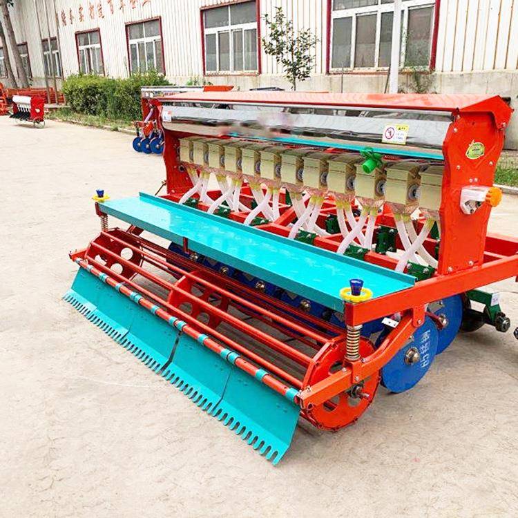 青海宁苜蓿草播机种机9行免耕小麦西播种宽幅机青腿稞燕麦播种三