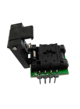 .HMIL74U厂家5WSON烧录座DFN8-0探针测试座2*2mmQFN8转DIP8