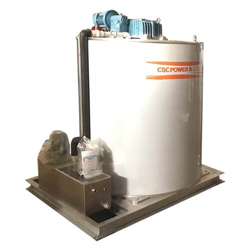 C冰SCPOWER片冰机蒸发器8000kg制配件备水产海鲜码头冷F80S库设厂