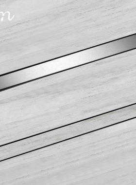 304不钢隐藏地漏长条地漏600/80/锈10HM-DL060/120CM淋浴地漏酒店