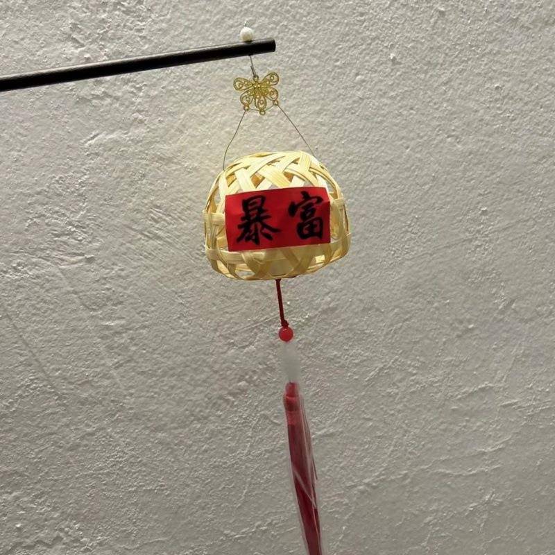 灯笼编网红摊发光小灯笼摆旅游PAJ景点打卡手马提亚逊竹货源