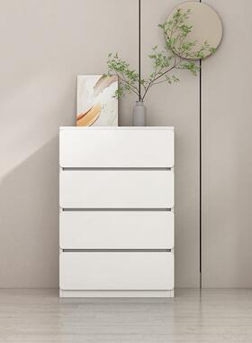 室IMM极窄m斗斗柜30c卧床尾收纳柜超薄五斗柜实木六柜25cm