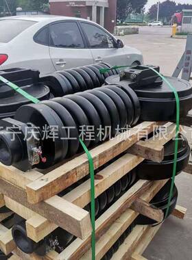 PC120-8挖掘机涨紧油引导轮0总成支PC200-8缸轮钩机重PC20-8履带
