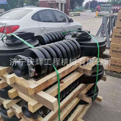 PC120-8挖掘机涨紧油引导轮0总成支PC200-8缸轮钩机重PC20-8履带