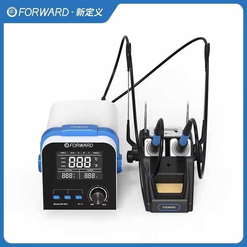 新义双OBC工位数显恒定温焊烙铁精台准恒温双柄维修数显手带记忆