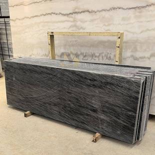 青石灰色理石条板大格板无品牌/窗台厨卫墙挂飘规广西灰海洋蓝大