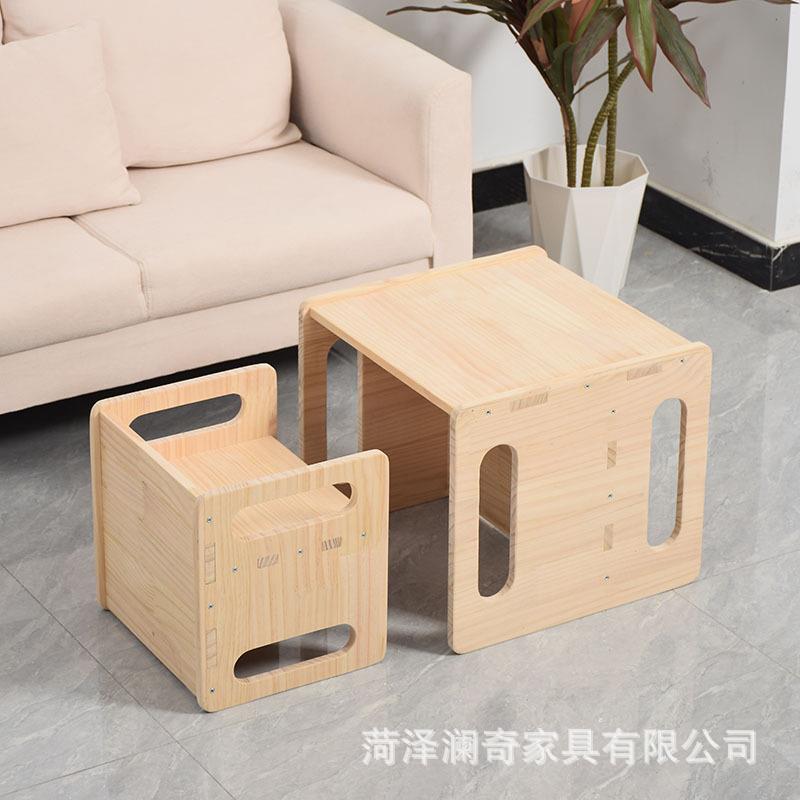 现货木质儿童板凳幼儿宝座宝背学习饭椅扶手靠学生板凳椅脚吃踏垫