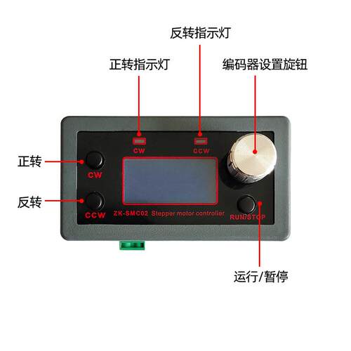 SMC进02驱一动体4257步电机正转反控制OJR驱动器角度PLC串口通信
