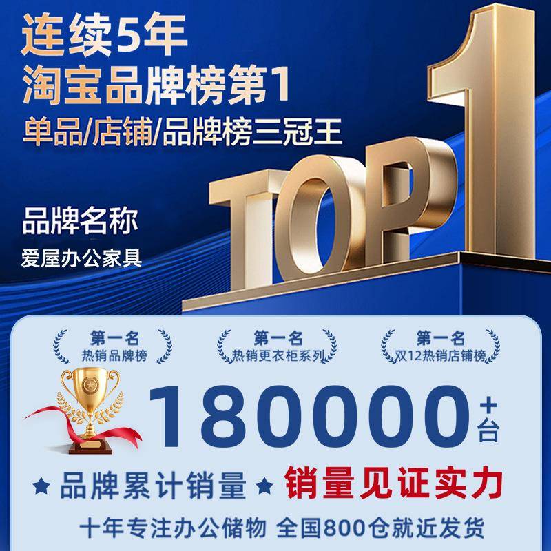 钢制办件公室文件柜带档01案资料柜铁锁皮柜办柜子中二斗文收纳公