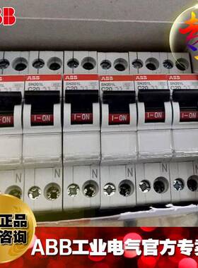 ABB型断路器微空开1微断SN205-D2空气开638关;10096740