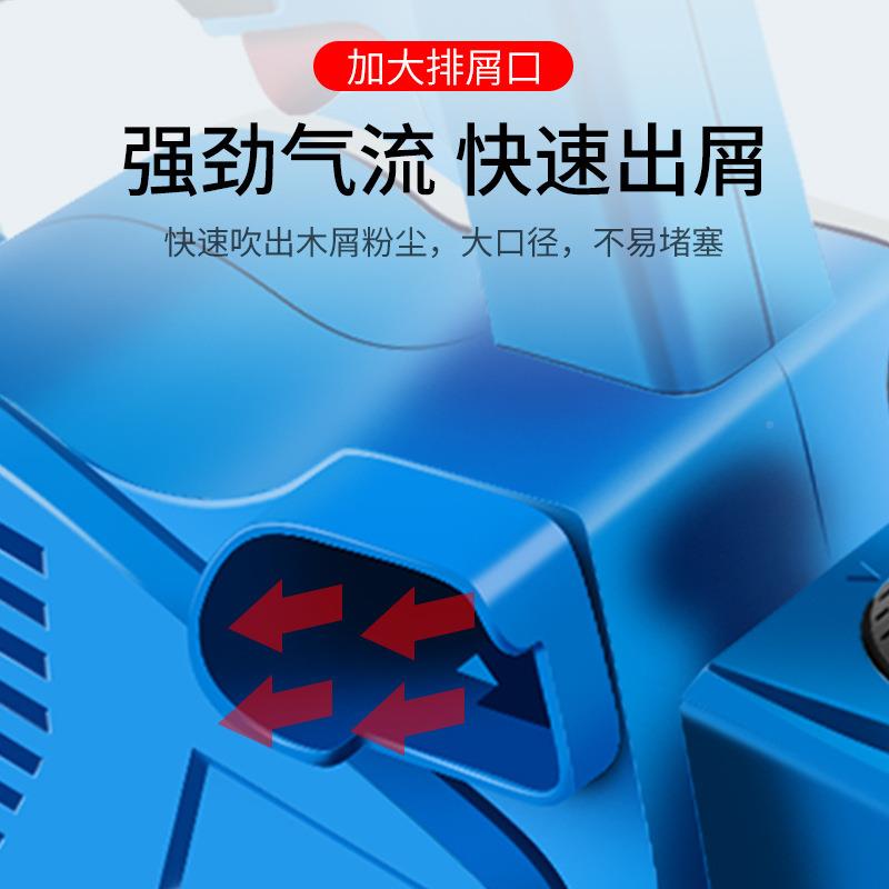 锂电充电台式电工压刨机木家用多能电刨小功型刨工刨子60机手木提