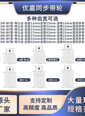 同步带轮M72齿BF型齿宽11/70116内孔568510214151920带215齿形同