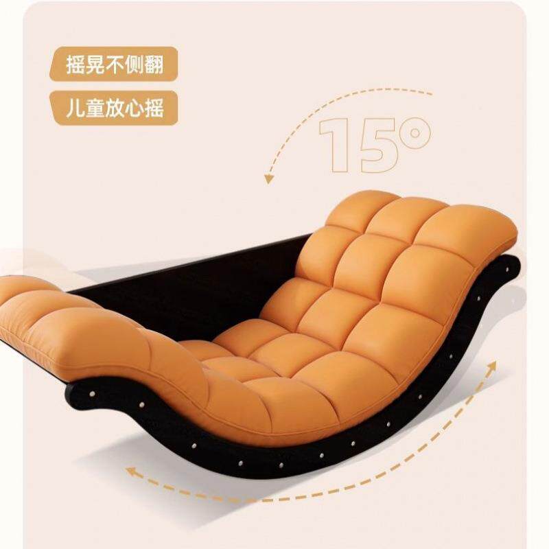 摇休闲摇躺摇香蕉家用台多OCT功能阳单人沙发沙发椅复古客厅椅懒